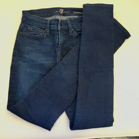 7 for all mankind gwenevere skinny jeans - Picture 3 of 15